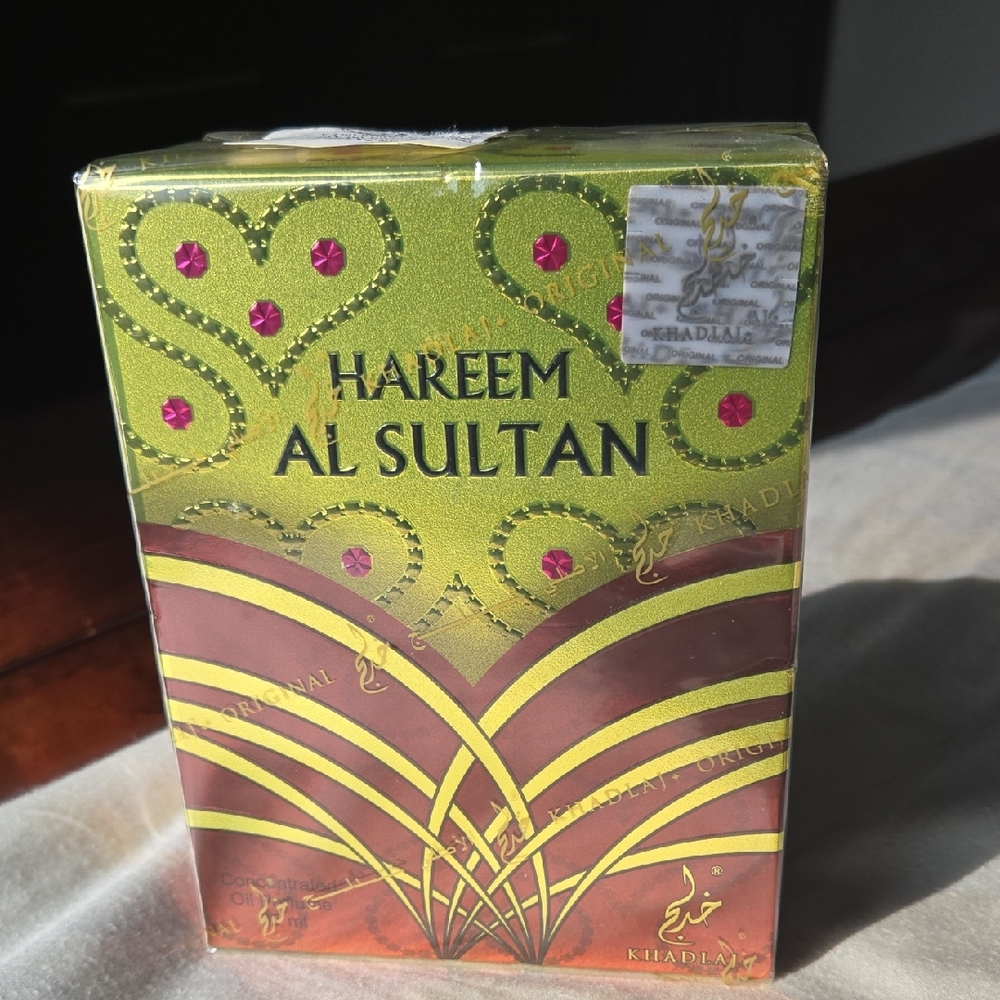 HAREEM AL SULTAN Body Oil - Green and Gold
